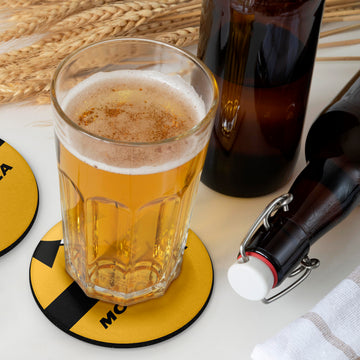 Livingston 2001 Home Shirt - Personalised Drink Coaster - Square Or Circle