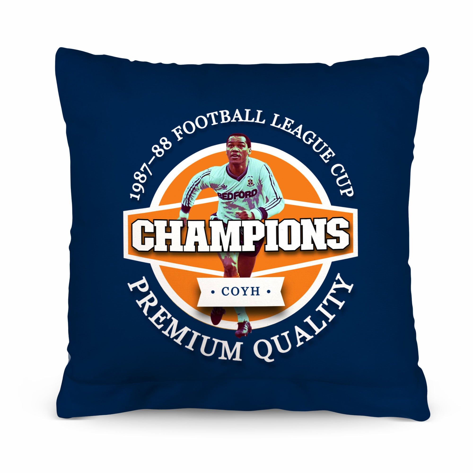 Luton League Cup - Football Coasters - Cushion 10 Luton League Cup - Football Coasters - Cushion 10