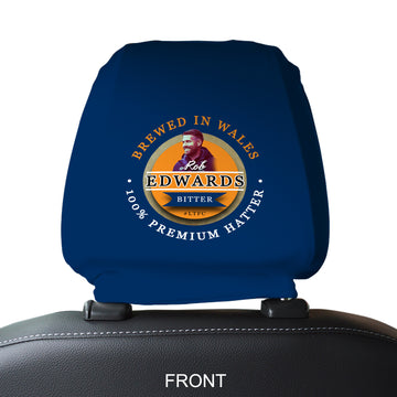 Luton Rob Edwards - Football Legends - Headrest Cover