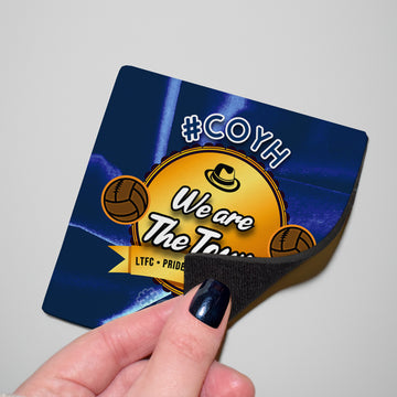 Luton We re the Town - Football Coaster - Square Or Circle