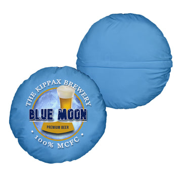 Manchester Blue Blue Moon - Football Legends - Circle Cushion 14"