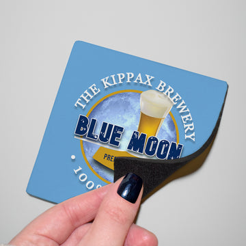 Manchester Blue Blue Moon - Football Coaster - Square Or Circle