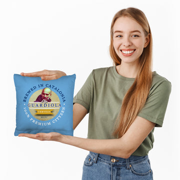 Manchester BlueGuardiola - Football Legends - Cushion 10"