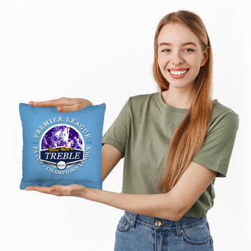 Manchester BlueTreble - Football Legends - Cushion 10"