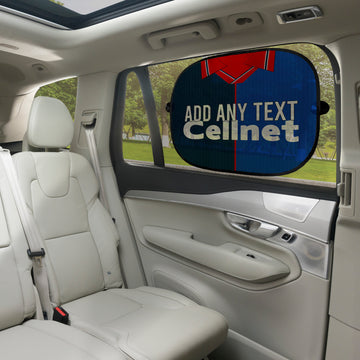 Middlesbrough 1997 Away Shirt - Personalised Retro Football Car Sun Shade - Set of 2