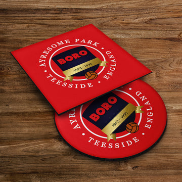 Middlesbrough Ayresome Park - Football Coaster - Square Or Circle