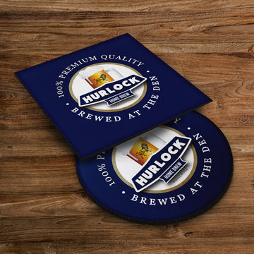 The Lions Hurlock - Football Coaster - Square Or Circle