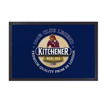 The Lions Kitchener - Football Legends - Door Mat -60cm X 40cm