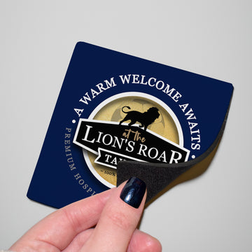 The Lions Lions - Football Coaster - Square Or Circle