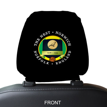 Norwich The Nest - Football Legends - Headrest Cover