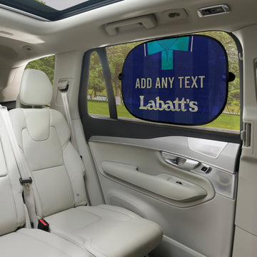 Nottingham 1993 Away Shirt - Personalised Retro Football Car Sun Shade - Set of 2