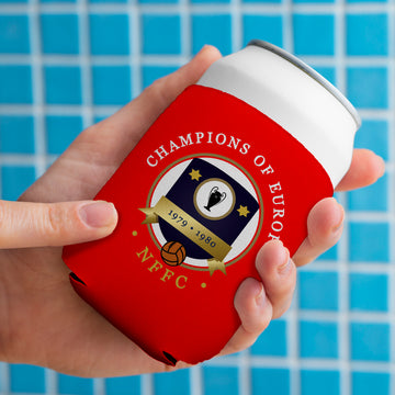 Nottingham European Cup - Football Legends - Can Cooler