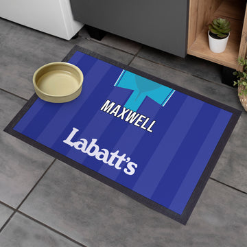 Nottingham 1993 Away Shirt - Personalised Retro Door Mat - 60cm x 40cm