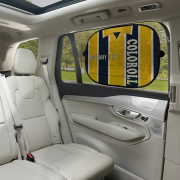 Preston 1994 Away Shirt - Personalised Retro Football Car Sun Shade - Set of 2