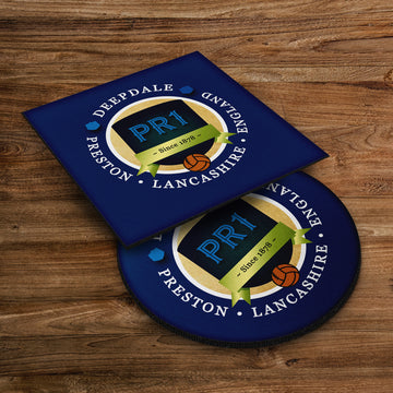 Preston Deepdale - Football Coaster - Square Or Circle