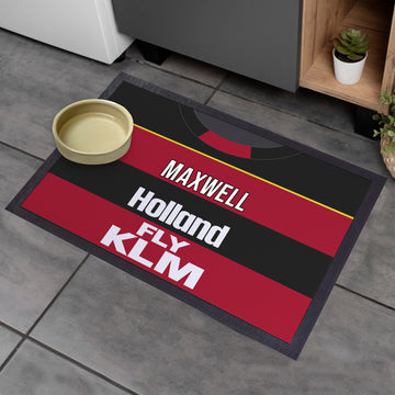 QPR 1889 Away Shirt - Personalised Retro Door Mat - 60cm x 40cm