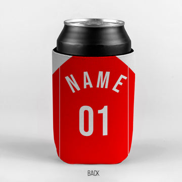 Rotherham 1984 Home Shirt - Personalised Drink Can Cooler