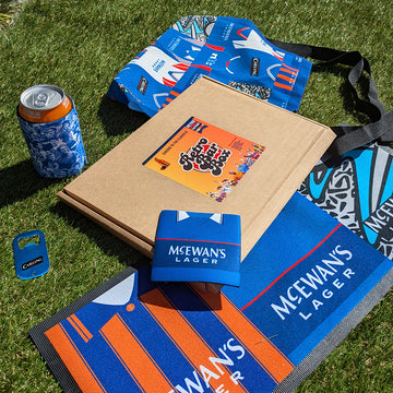 Rangers - Retro Bar Box - The Perfect Time Capsule Gift Box for Football Lovers