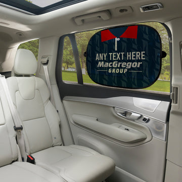 Ross County 1995 Home Shirt - Personalised Retro Football Car Sun Shade - Set of 2