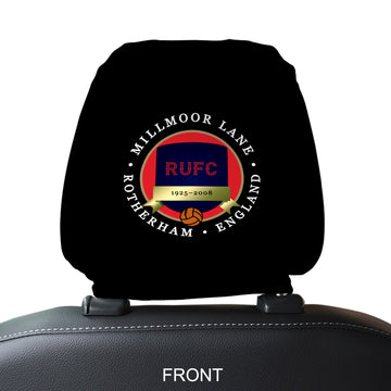 Rotherham Millmoor - Football Legends - Headrest Cover