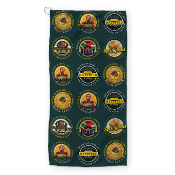 South Africa Rugby Union - Legend Collection - Golf Towel