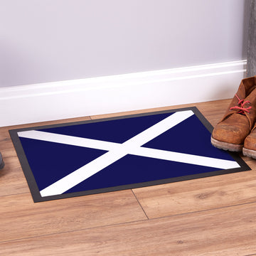 Scottish Saltire Door Mat - Scotland  - 60cm x 40cm