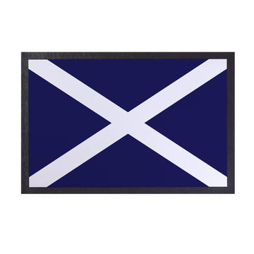 Scottish Saltire Door Mat - Scotland - 60cm x 40cm