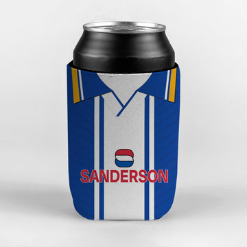 Wednesday 1995 Home Shirt - Personalised Drink Can Cooler