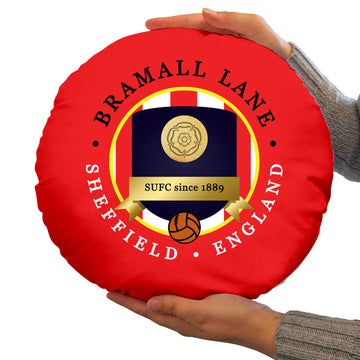 Sheffield Bramall Lane - Football Legends - Circle Cushion 14"