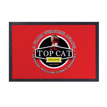Sheffield Tony Currie - Football Legends - Door Mat -60cm X 40cm