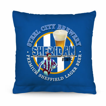 Wednesday Sheridan - Football Legends - Cushion 10"