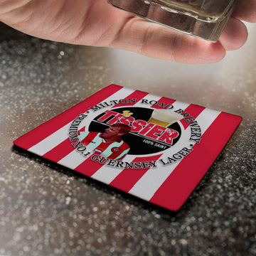 Soton Le Tissier - Football Coaster - Square Or Circle
