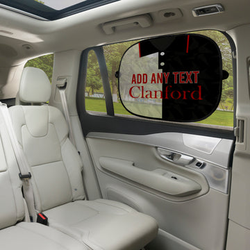 St Mirren 1994 Home Shirt - Personalised Retro Football Car Sun Shade - Set of 2