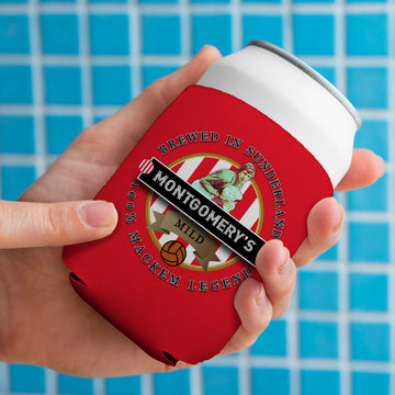 Sunderland Montgomery - Football Legends - Can Cooler