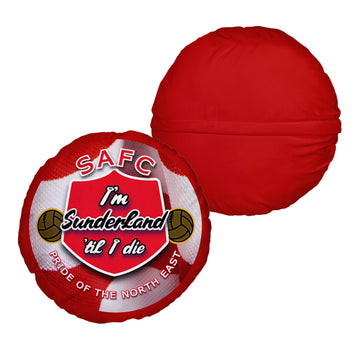 Sunderland Til - Football Legends - Circle Cushion 14"