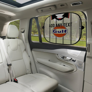 Swansea 1995 Home Shirt - Personalised Retro Football Car Sun Shade - Set of 2