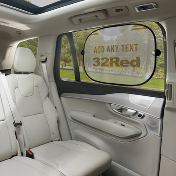 Swansea 2012 Home Shirt - Personalised Retro Football Car Sun Shade - Set of 2