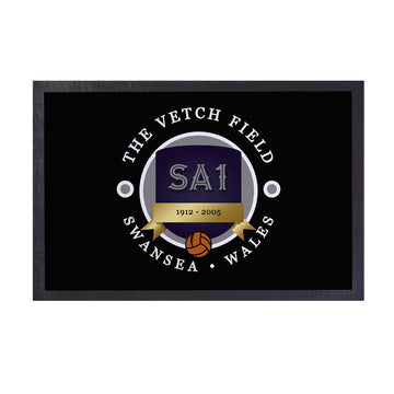 Swansea Vetch - Football Legends - Door Mat -60cm X 40cm