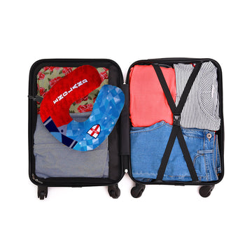 England Printed Patchwork Shirt - Retro Shirt Travel Pillow
