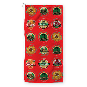 Wales Rugby League - Legend Collection - Golf Towel