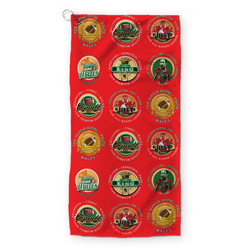 Wales Rugby Union - Legend Collection - Golf Towel