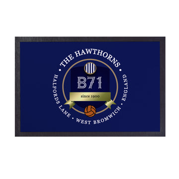 West Brom Hawthorns - Football Legends - Door Mat -60cm X 40cm