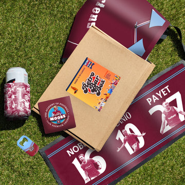 West Ham - Retro Bar Box - The Perfect Time Capsule Gift Box for Football Lovers