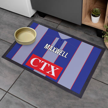 Watford 1998 Away Shirt - Personalised Retro Door Mat - 60cm x 40cm