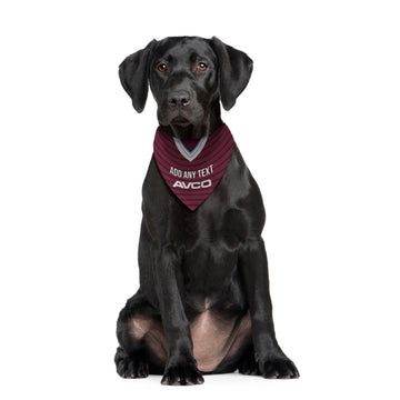West Ham 1986 Home Shirt - Personalised Pet Bandana - 4 Sizes