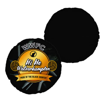 Wolverhampton Hi Ho - Football Legends - Circle Cushion 14"