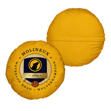 Wolverhampton Molineux - Football Legends - Circle Cushion 14"