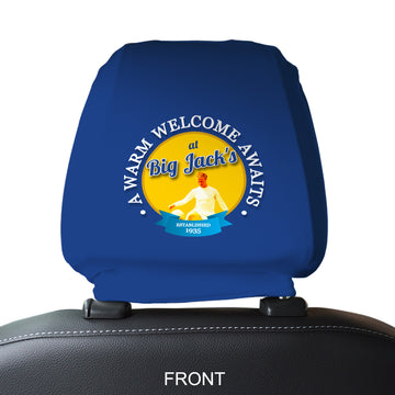 Leeds Big Jack- Football Legends - Headrest Cover