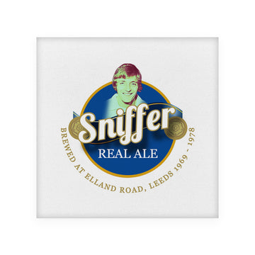 Leeds allan clarke- Football Coaster - Square Or Circle