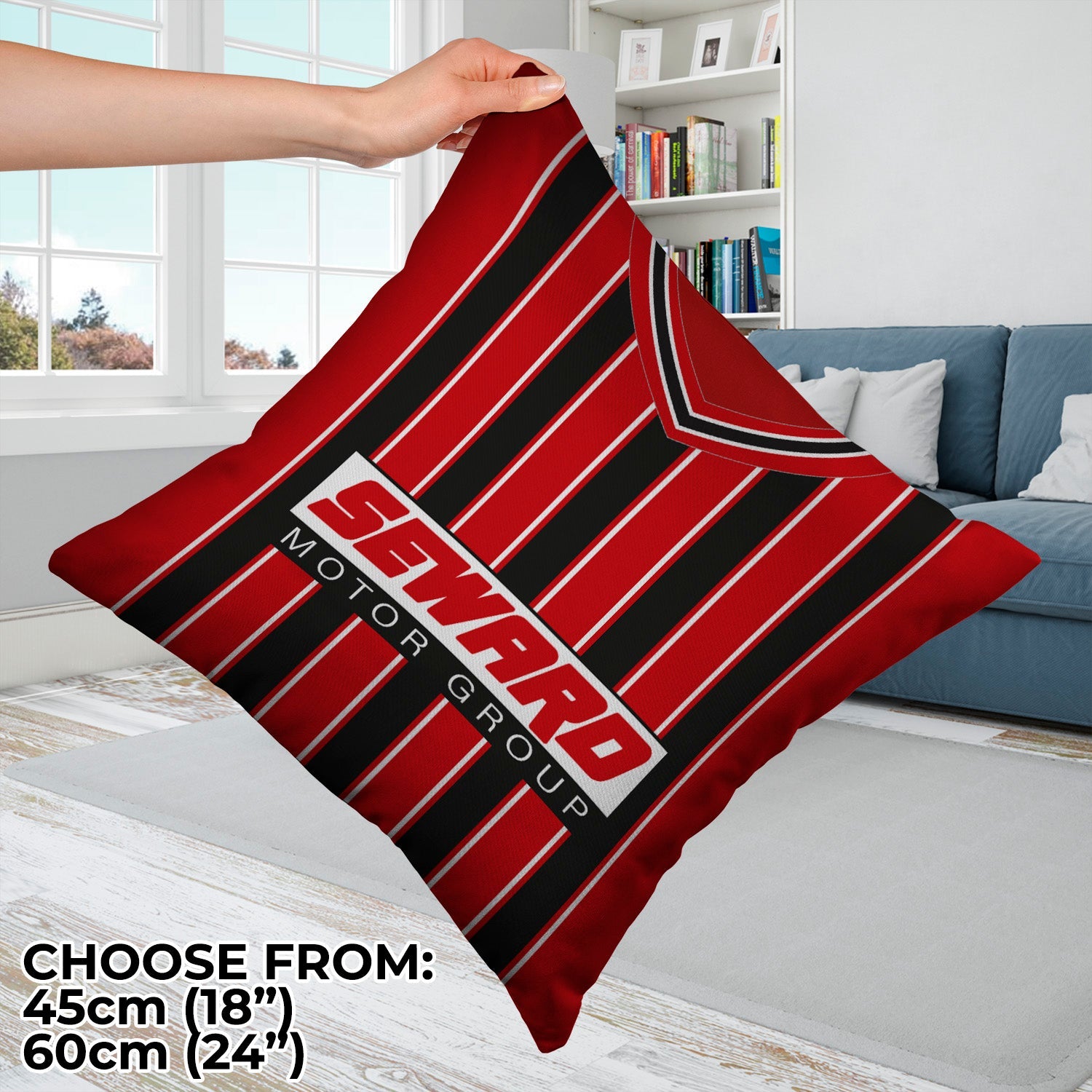 Bournemouth 2001 Home Shirt - 45cm or 61cm Retro Cushion